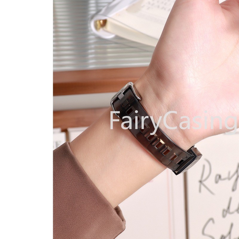 Glacier Kẹo Màu Giáp TPU Dây Đeo Silicon Cho Xiaomi Mi Band 7 6 5 4 3 Dây Đeo Tay Bảo Vệ Toàn Bộ Vỏ Phụ Kiện