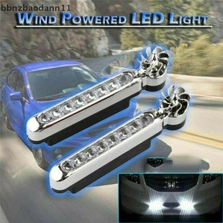 [BBNZDD] 8 LED DRL Ánh Sáng Ban Ngày Năng Lượng Gió Cần Điện Bên Ngoài Xe Chạy Ban Ngày BVAH