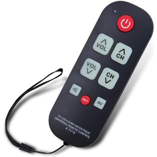 Điều khiển từ xa học tập chống nước đa năng A-TV10 mới cho tất cả các thương hiệu TV W Nút lớn