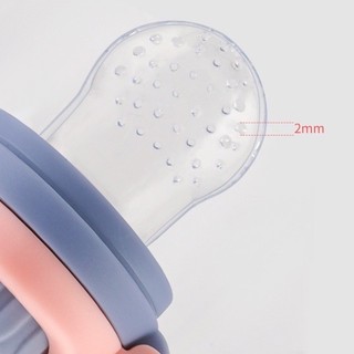 Túi Nhai Misuta chống hóc cho bé tập Ăn Dặm kèm 3 núm size