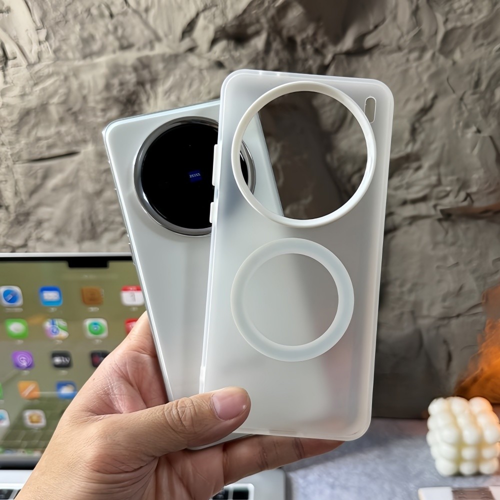 Ốp điện thoại từ tính màu mờ đơn giản cho Vivo X200 Pro / X200 Ultra / X200 Pro Mini chống sốc Vivo Cover