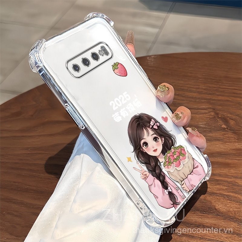 Ốp điện thoại Samsung NOTE 10 NOTE 20 Ultra S10 S10 Plus NOTE 9 dành cho silicon MỚI Bảo vệ chống rơi bốn góc MFN FTCD