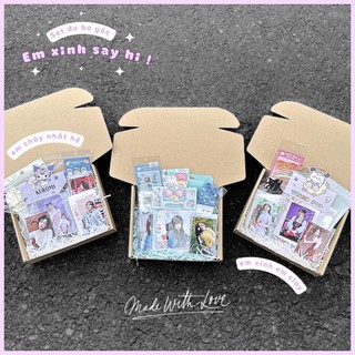 Combo Gói Card Idol Em Xinh Say Hi Hộp Quà Tặng Cho Fan Cute Timo SQ01