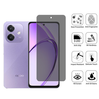 Kính cường lực chống gián điệp 2 trong 1 OPPO A5i Bảo vệ màn hình riêng tư cho OPPO A3 A5 A5X Pro A60 A79 A78 A58 A38 A18 4G 5G Phim bảo vệ kính + Phim ống kính máy ảnh