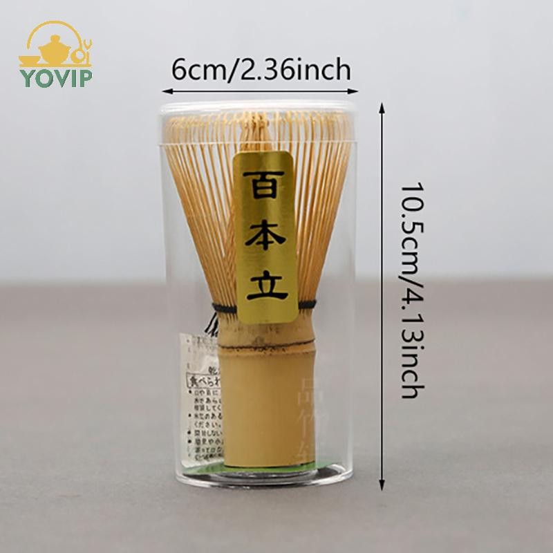 YOVIP 1 Cái Lễ Nhật Bản Tre Matcha Cà Phê Thực Tế Beater Trà Xanh Bàn Chải Chase Dụng Cụ Bàn Chải Trà Phụ Kiện VN