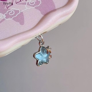 [Firefly] Mặt dây chuyền cắm bụi điện thoại sang trọng bằng nhựa Cao su mềm chống bụi cho phụ kiện điện thoại phổ thông Type-C [VN]