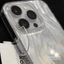 ibumpers Ốp Lưng iPhone Galaxy Sang Trọng Đẹp Mắt Bạc Lông Vũ Cho iPhone 16 15 14 13 12 11 Pro Max X XS XR XsMax