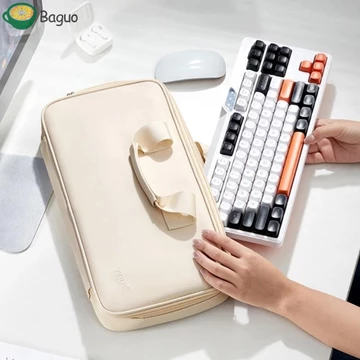 Túi bảo vệ bàn phím BAGUO, Dung tích lớn 65 / 75 / 87 / 98 Phím Túi lưu trữ bàn phím cơ, Túi bàn phím Da PU chống thấm nước Hộp đựng bàn phím di động Văn phòng tại nhà