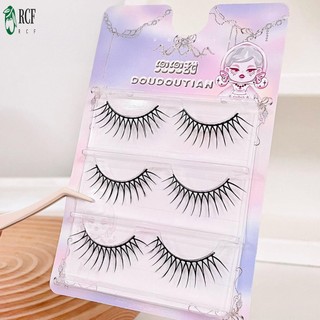 Lông Mi Giả Một Mảnh Màu Đen Người Phụ Nữ DIY Anime Full Dải Lông Mi Để Mở Rộng Đôi Mắt Của Bạn Tự Nhiên