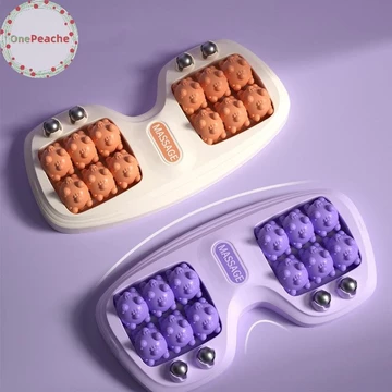 OnePeache Chân Con Lăn Massage Chân Từ Hạt Con Lăn Đa Điểm Massage Chân Chà Chân Máy Mát Xa Chân Màu TH