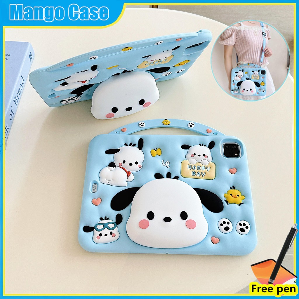Ốp Lưng Tương Thích Cho iPad 11th A16 2025 iPad Air 11 "2024 M2 / 2025 M3 Mini6 7 8.3 ” 2024 ipad 10.2" 7 8 9th 10th 10.9 ipad 5 6 9.7 "2018 2019 air12345 Dây Có Thể Gập Lại Đứng