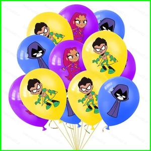 BH2 Teen Titans Go Theme 12 inch bong bóng cao su 12 CÁI trang trí tiệc sinh nhật bố trí không gian cung cấp HB2
