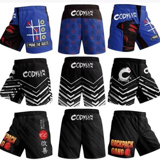 Men's New Printed Fight Training Competition Shorts Fighting Pants Sports Gym Casual Fashion Shorts UKdH