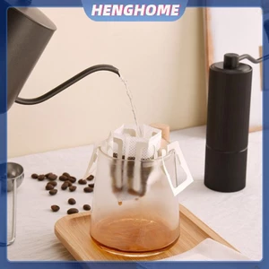 HENGHOME 10 / 25 / 50 / 100 CÁI Gói giấy cà phê nhỏ giọt dùng một lần Túi lọc cà phê Túi treo di động Phụ kiện cà phê Espresso HENGHOME
