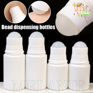 [GuuDuu] Chai lăn nhựa trắng 10 / 30 / 50ml - Chai rỗng có thể đổ lại - dành cho nước hoa tinh dầu khử mùi DIY - Hộp đựng mỹ phẩm dạng lỏng