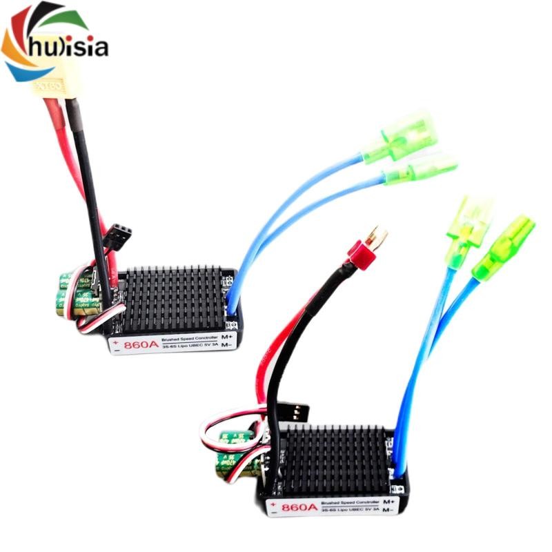 chulisia Thay thế bàn chải cao chống nước RC ESC hai chiều 860A 12V-24V ESC