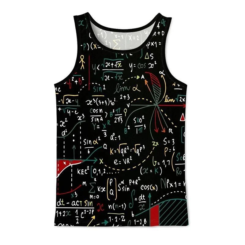 2025 Mới 3D In Hình Nhanh Khô Đa Năng Rời Tank Top Áo Thun Không Tay