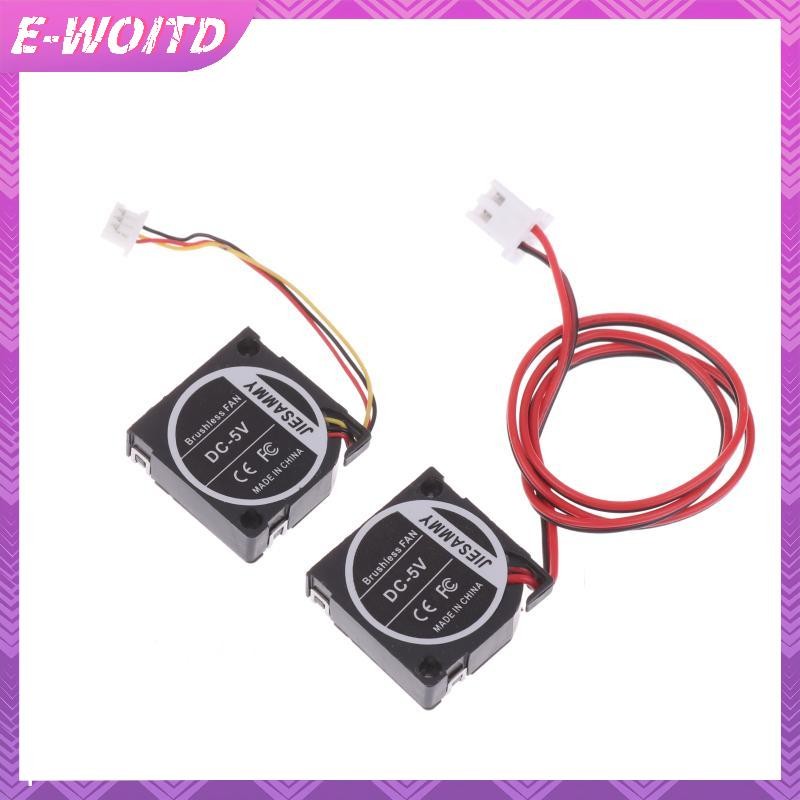 E-WOITD Mới 2006 Turbine 2006 Máy Thổi 5V 0.03A 20MM Quạt Kiểm Tra Tốc Độ Im Lặng Quạt Thổi 6200RPM Quạt 3wire E-WOITD