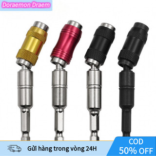 【COD】Phụ Kiện Gắn Mũi Khoan Lục Giác 1/4", Dễ Tháo Lắp, Hỗ Trợ Khoan Góc Khuất Chính Xác
