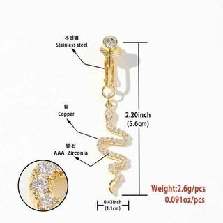 🔥 Miếng dán che sẹo 🔥 Đính đá quyến rũ Phong cách Âu Mỹ Khuyên rốn giả Không cần lỗ xỏ Phụ kiện trang trí rốn 2025 có hàng sẵn Khuyên cho nữ Kẹp Tóc Cho Bé Gái Không Rạch Lỗ, Thiết Kế Hiện Đại và An Toàn