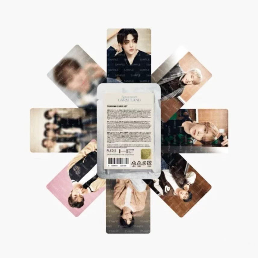 Seventeen 2024 Carat Land Photocard Thẻ giao dịch ngẫu nhiên
