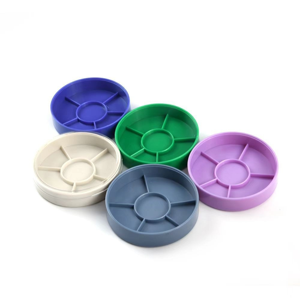 Hộp lưu trữ 5 lớp Công cụ sửa chữa đồng hồ Bộ phận đồng hồ Hộp lưu trữ Dụng cụ đồng hồ cho chuyển động thành phần vít