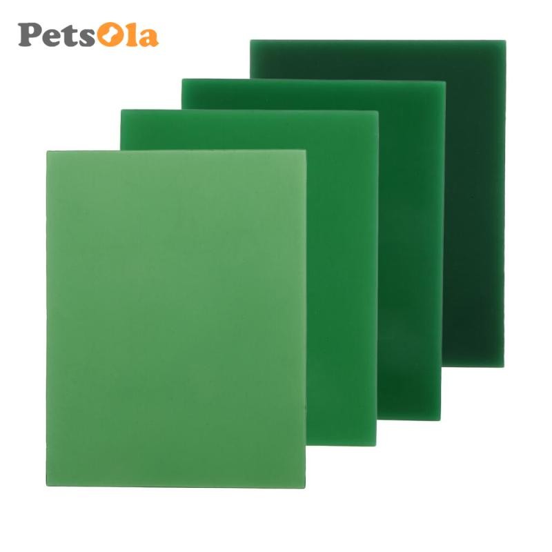 Khối sáp màu xanh lá cây, độ cứng cao, dễ cắt lát cho thiết kế đồ trang sức