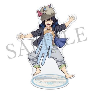 Mô Hình Acrylic Demon Slayer – Figure Anime Tokitou Muichirou, Tsuyuri Kanao, Đế Trưng Bày Trang Trí Bàn