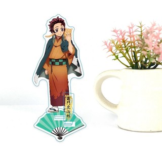 Mô Hình Anime Demon Slayer 12cm – Standee Acrylic Kimetsu no Yaiba, Trang Trí Bàn, Quà Tặng