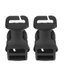 TOPTOOLCX 2 Khóa Phát Hành Bên, Dây Đeo Cổ Chó Bằng Nhựa 3 Màu, Bán Chạy Đường Kính Trong 25 Mm Paracord Vòng Tay Phụ Kiện Dụng Cụ Ngoài Trời