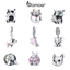 Bamoer Hạt Charm Động Vật Series Phụ Kiện Thời Trang Thích Hợp Cho Vòng Tay Vòng Cổ AIC02