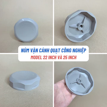Núm Vặn Cánh Quạt, Chốt Lồng Quạt, Khóa Lồng Quạt Tương Thích Quạt Công Nghiệp HATARI 22 Inch, 25 Inch,... Đa Dạng Model