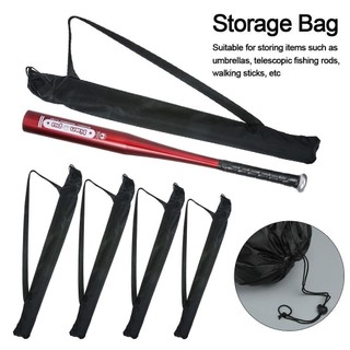 Vỏ bảo vệ chống bụi WEAVELYF, có dây đeo vai Túi đựng ô có thể gập lại, Túi đựng cần câu màu đen Giá đỡ ngoài trời