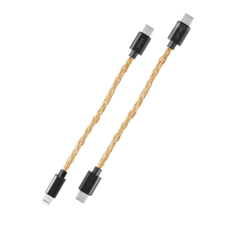 Onix Alpha OL1 Cáp nâng cấp OTG DAC TYPE-C USB-C Dây vàng cho điện thoại di động Alpha XI1 và Android