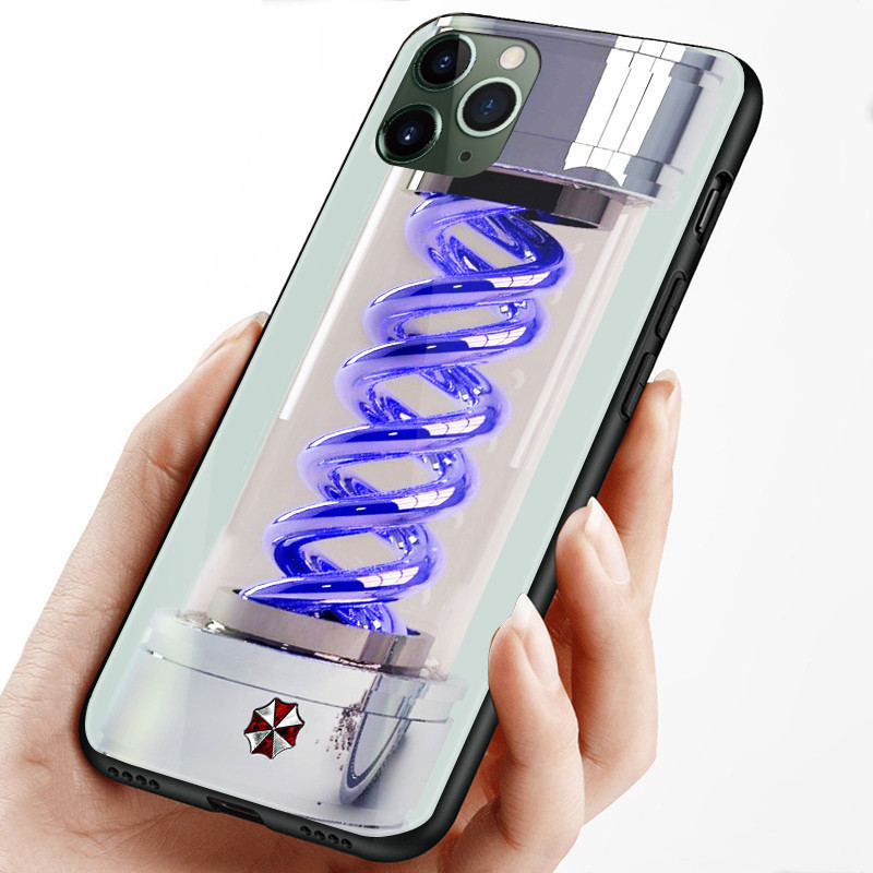 Ốp Điện Thoại Kính Cường Lực Resident Evil Cho IPhone 15 14 13 12 11 Pro XS Max Plus Mini X XR 8 7 6s SE2 / 3