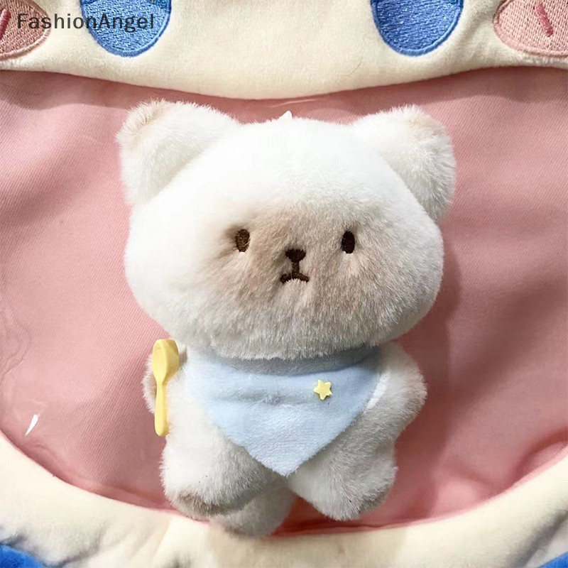 FashionAngel Hoạt Hình Dễ Thương Xiêm Sang Trọng Móc Khóa Mềm Nhồi Bông Túi Búp Bê Mặt Dây Chuyền Trang Trí Xe Chìa Khóa Cặp Đôi Quà Tặng TH