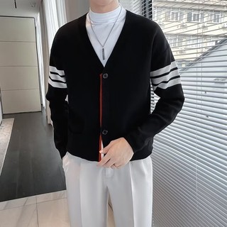 Áo len Dichuangzhe Áo len Cardigan nam dáng rộng