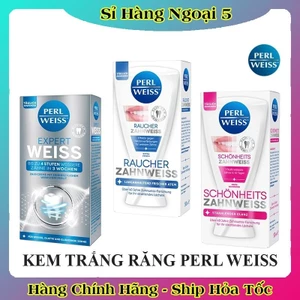 Kem đánh răng siêu trắng PERL WEISS 50ml (hàng nội địa đức)
