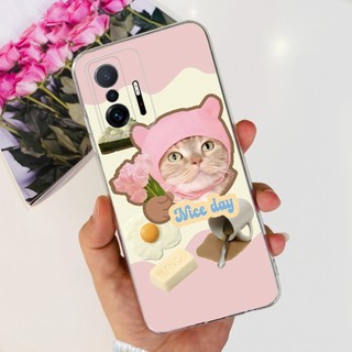 Dành Cho Xiaomi 11T Vỏ Mi 11T Pro Ốp Lưng Điện Thoại Đá Cẩm Thạch Sang Trọng Silicon Mềm TPU Trong Suốt Bảo Vệ Cho Xiaomi Mi 11T Pro Ốp Lưng