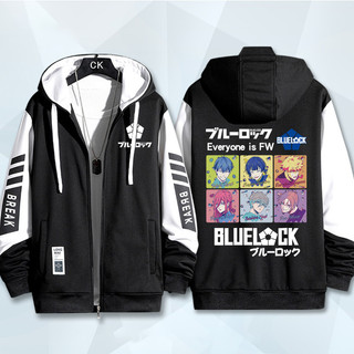 Áo hoodie dài tay Cosplay Isagi Yoichi PS2 Blue Lock