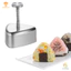 Kittenbaby Tam Giác Onigiri Khuôn Thép Không Gỉ 304 Khuôn Cơm Khuôn Chống Dính Tam Giác Khuôn Sushi DIY Dụng Cụ Di Động Onigiri Khuôn Cơm Khuôn Khuôn Khuôn Mới
