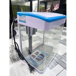 Hồ Đúc Mica Cạnh Bo Cong, Có Nắp Đậy, Bơm Lọc Và Đèn Cảm Ứng MJ260