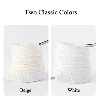 Dây giày thể thao 2CM x 130CM đầu PVC/kim loại cho giày cổ điển, giày tennis, phụ kiện thay thế