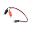 Cáp nguồn GODD DC5 5x2 1mm có kẹp cá sấu Cáp nguồn nam nữ để sạc và kiểm tra pin 26cm