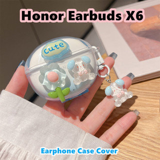[imamura] Dành cho tai nghe Honor Earbuds X6 Vỏ tai nghe silicon mềm hoạt hình Cool Tide