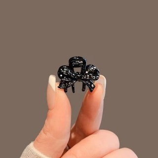 Mauropoli [Sẵn sàng] Nơ tinh tế Kẹp nhỏ Grab Sidehead Top Side Clip High-End Princess Head Bangs Kẹp tóc Kích thước nhỏ
