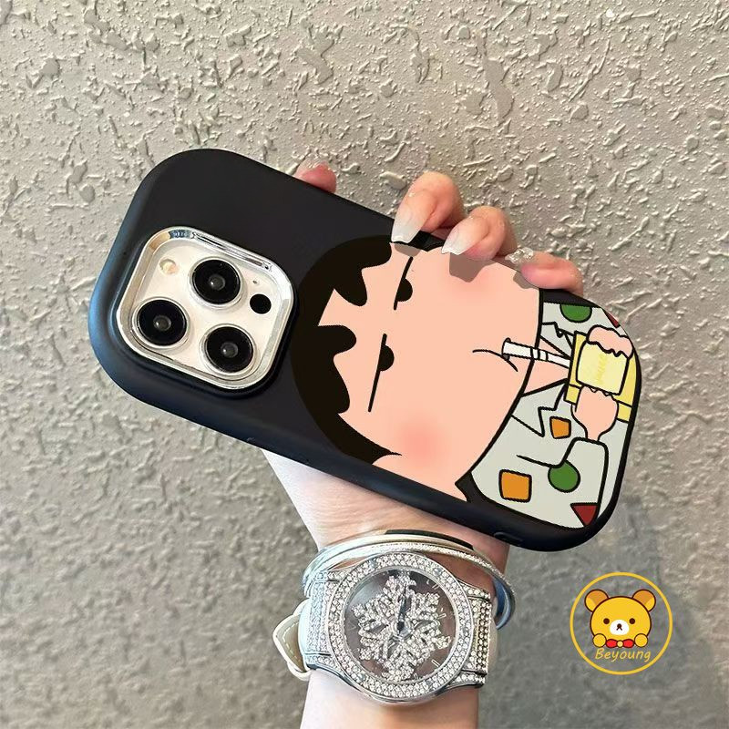 Ốp điện thoại Màu Hoạt Hình Crayon Shin-chan Cho OPPO Reno 8T A1 A2 Pro A78 A58 A97 A12E A3S F11 A9 A5 A31 A53 A33 A32 2020 A53S 4G A56 A55 A57 A77 5G Vỏ Mềm Chống Rơi