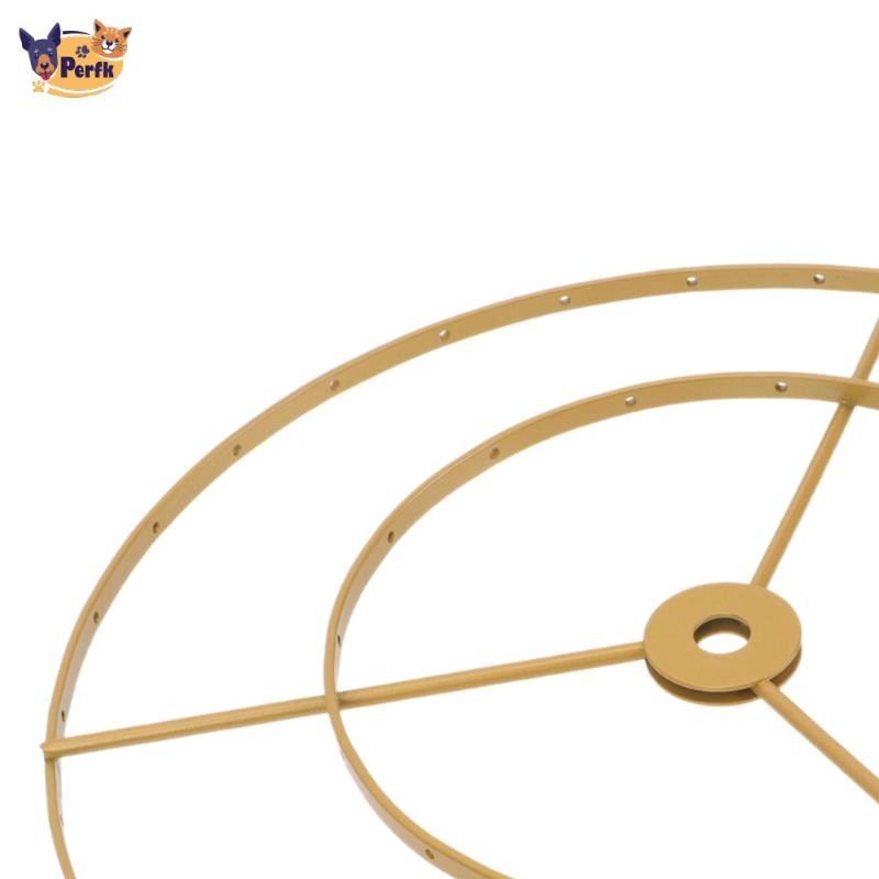 Khung chụp đèn cho giá đỡ đèn bàn, Khung giữ đèn DIY, Khung chụp đèn kim loại cho bữa tiệc bảo vệ ánh sáng
