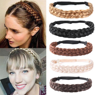 Băng Đô Thắt Bính Co Giãn, Dây Buộc Tóc Bện Bohemian Đội Đầu Thời Trang HaminStore