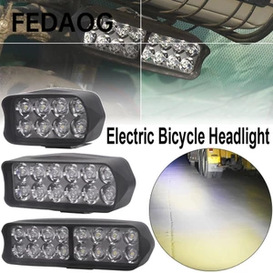 FEDAOG Đèn Pha Xe Đạp Điện 12V-80V Xe Tay Ga Xe Máy Tái Trang Bị Linh Kiện 8 / 12 / 16 Đèn LED